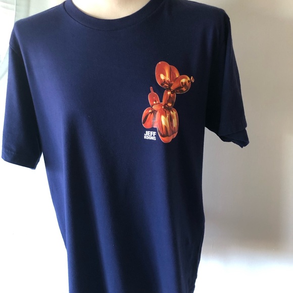 UNIQLO Jeff Koons Balloon Dog Qatar Children’s Museum T-Shirt Large - Picture 4 of 12